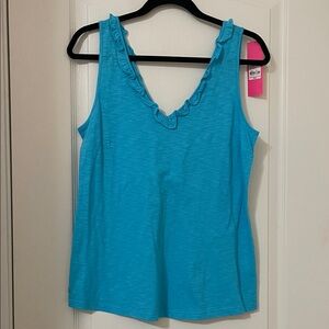 Lilly Pulitzer Gigi Ruffle Top size medium NWT